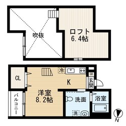 アネックス鶴舞の物件間取画像